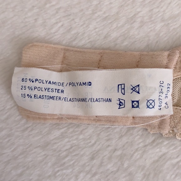 Prima Donna | Floral Embroidered Unlined Sheer Mesh Underwire Bra 016-1905 34DDD - Picture 9 of 14